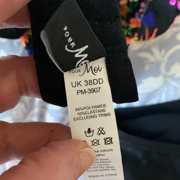 Floral tankini sz 14, 38DD - Picture 6 of 7